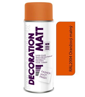 Deco Color Decoration RAL MATT - 2004 oranžový matný 400ml