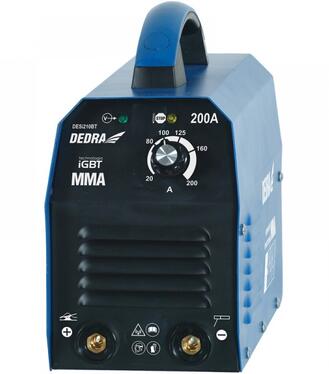 DEDRA Invetor zvárací 10-200A