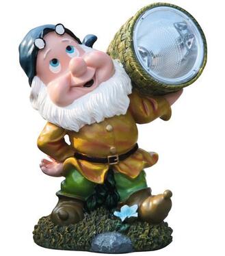 Dekorácia Gecco Trpaslík lampa solar 20x15x25cm