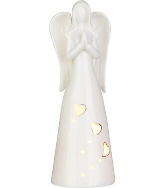 Dekorácia MagicHome Vianoce Anjel LED 9x9,3x26cm