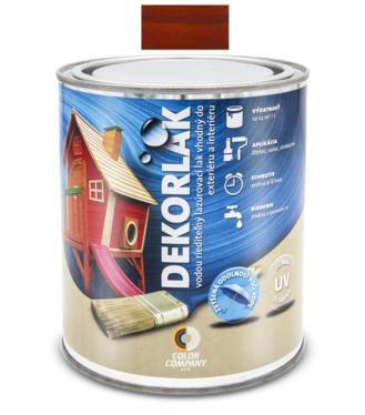 Dekorlak mahagón - Lazúrovací lak na drevo 0,7l