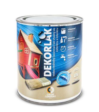 Dekorlak mahagón - Lazúrovací lak na drevo 3l