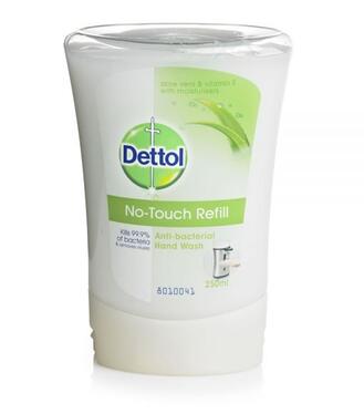 Dettol Tekuté mydlo Aloe Vera Náhradná náplň do bezdotykového dávkovača 250ml