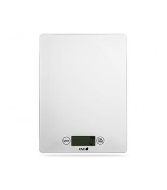 Digitálna kuchynská váha 5 kg, biele sklo