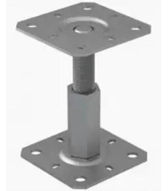 Domax PR 100/100 Pätka stĺpiku KTL nastavitelná 100x100x100-150x3.0