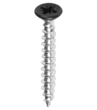 Domax Skrutka do dreva 4.5x35 čierny ZAS 45035 12ks/bal