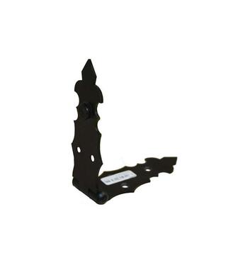 Domax ZDF200 Záves francúzsky ozdobný C 200x33x2mm čierny