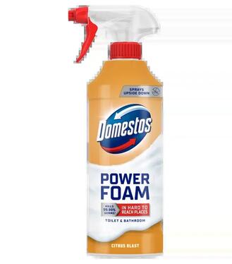 DOMESTOS čistiaca pena na WC 435ml Citrus Blast