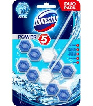 Domestos WC Blok tuhý Power 5+ Ocean 2x55g