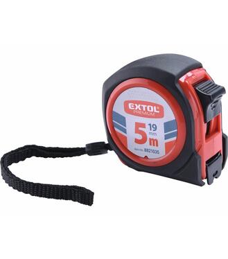 Dopredaj Meter zvinovací, pogumovaný, 1xbrzda, 5m, šírka pásu 25mm