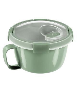 Dóza Curver SMART TO GO ECO hrnček s uškom 900ml jemná zelená