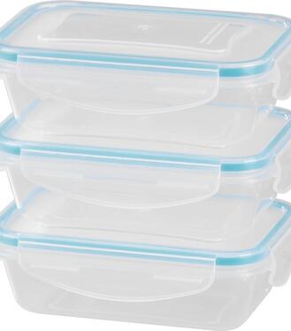 Dóza MagicHome Lunchbox set YH375 obdĺžniková sada 3ks 400ml