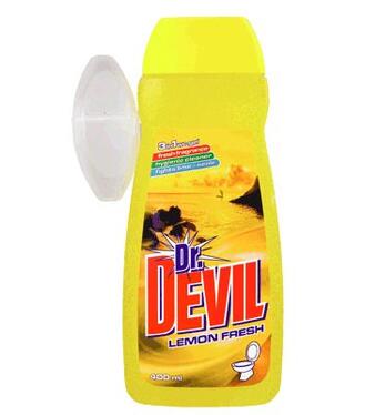 Dr.Devil WC gél+košík Lemon fresh Citrón  400ml