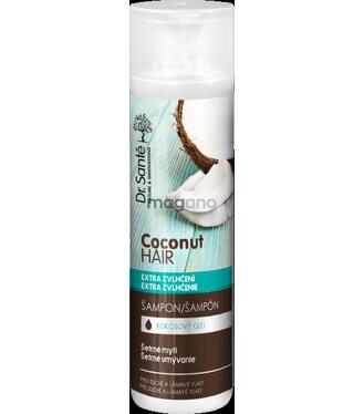 Dr. Santé Coconut Hair, Šampón s kokosovým olejom pre suché a krehké vlasy 250ml