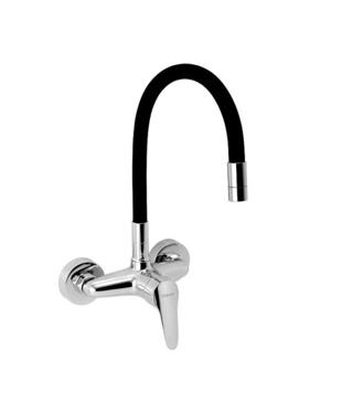 Drezová batéria s elastickým ramenom 150MM, strieb.-chróm