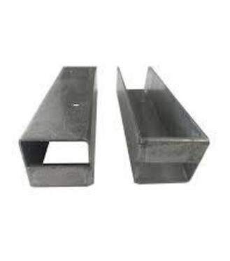 Drziak podhrab.dosky /U/300/50/rovný/ZN+PVC 6005/7016