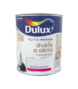 Dulux Rýchla renovácia dvere a okná škandinávska šedá 0.75L