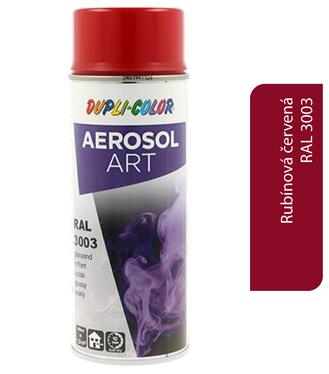 Dupli-Color Aerosol Art RAL3003 400ml - rubínová červená