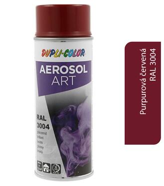 Dupli-Color Aerosol Art RAL3004 400ml - purpurová červená