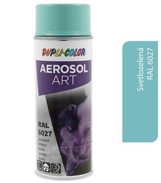 Dupli-Color Aerosol Art RAL6027 400ml - svetlozelená