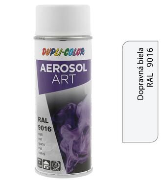 Dupli-Color Aerosol Art RAL9016 400ml - dopravná biela Lesklá