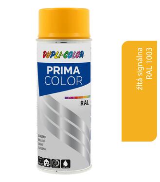 Dupli-Color Prima RAL1003 - žltá signálna lesk 400ml