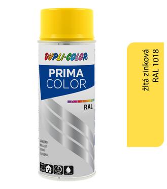 Dupli-Color Prima RAL1018 - žltá zinková lesk 400ml