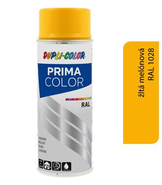 Dupli-Color Prima RAL1028 - žltá melónová lesk 400ml