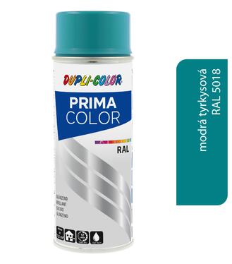 Dupli-Color Prima RAL5018 - modrá tyrkysová lesk 400ml