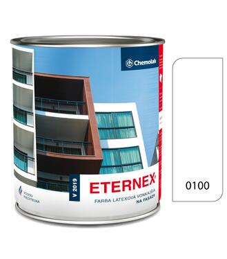 Eternex V2019 0100 biela - latexová vonkajšia farba 0,8kg