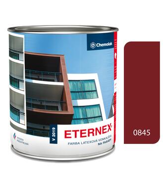Eternex V2019 0845 tmavočervená - latexová vonkajšia farba 0,8kg
