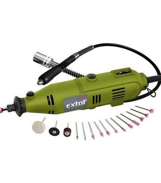 Extol Craft Brúska priama 130W kufor 404116