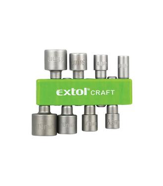 Extol Craft Kľúče nástrčné do vŕtačky, sada 8ks