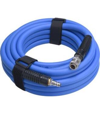 Extol Hadica vzduchová gumená s rýchlospojkami 1/2` 10m 8865149