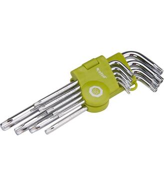 Extol Kľúče torx sada 9ks T10-50