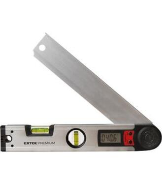 Extol Premium Vodováha s digitálnym uhlomerom 0°-225°, 305mm