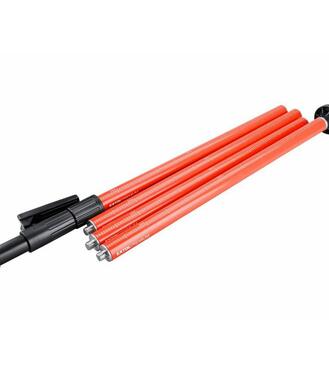 Extol Tyč teleskopická pre laserovú vodováhu, max 300cm,platforma s 1/4