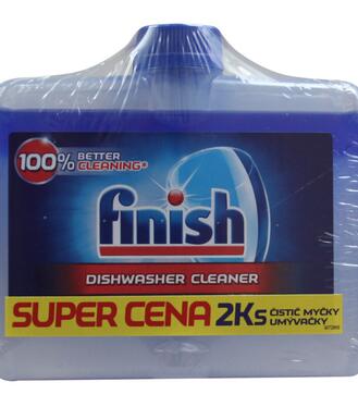 Finish Čistič umývačky riadu 2x250ml