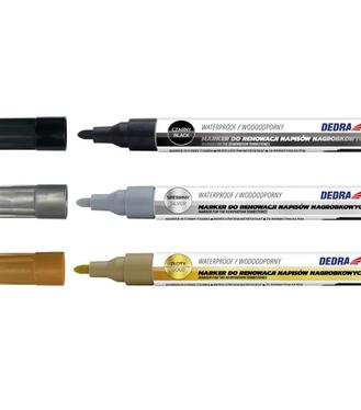 Fixka na renovovanie náhrobných nápisov, strieborná, 2.5mm, 1ks