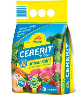 Forestina mineral CERERIT originál - univerzálne granulované hnojivo 2,5kg