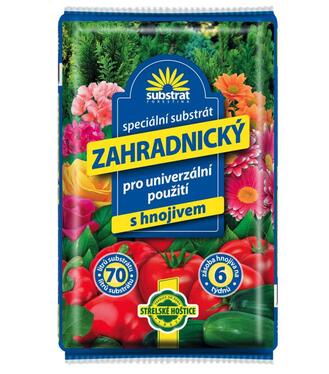 Forestina substrat záhradnícky pre univerzálne použitie s hnojivom 70l