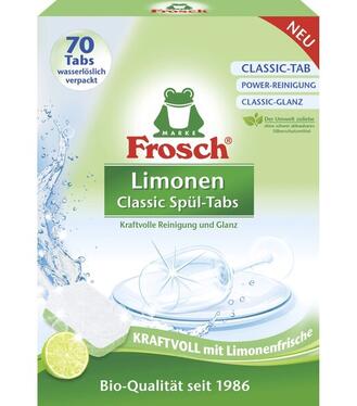 Frosch, Tablety do umývačky riadu 70ks citrón