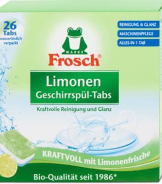 Frosch Tablety do umývačky riadu EKO citrón 500g/26ks