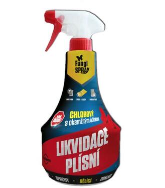 Fungispray Chlorový prípravok k likvidácií plesní s bieliacim účinkom 500ml+50%ZDARMA