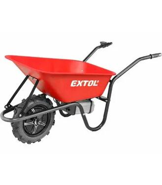 Fúrik na akumulátorový pohon, 80L, max. 150kg, 6km/h, aku 40V/6Ah, EXTOL PREMIUM