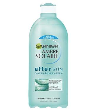 Garnier Ambre Solaire Hydratačné mlieko po opaľovaní, 400 ml