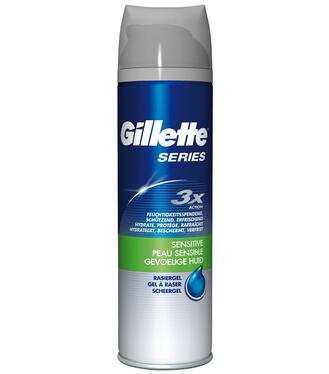 Gillette Gél na holenie Pre citlivú pokožku 200ml