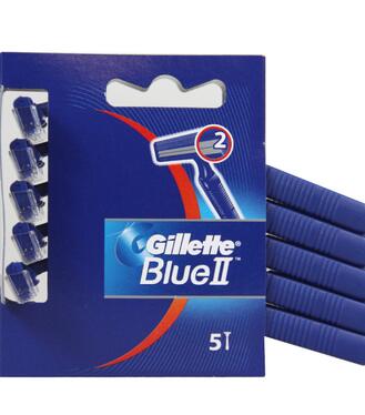 Gillette, jednorázové žiletky BLUE II 5ks