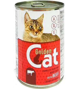 Golden cat konzerva pre mačky hovädzia 415g