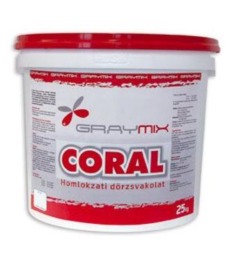 Graymix omietka Coral silikón ryhovaná 2mm 25kg